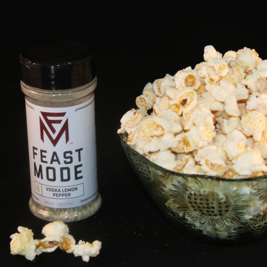 Vodka Lemon Pepper Rooster's Gourmet Popcorn